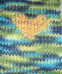 unikatissima Intarsia Knit Heart